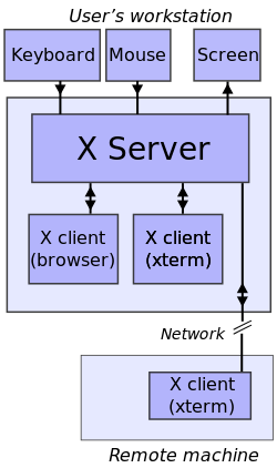 X client-server example